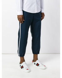 Gucci Cropped Side Stripe Trousers