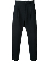 EN ROUTE Cropped Straight Trousers