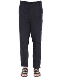 Damir Doma Linen Pants With Front Bands