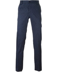 Etro Chain Pattern Trousers