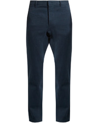 Fanmail Hemp And Cotton Blend Drill Straight Leg Trousers
