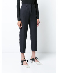 Jil Sander High Waisted Cropped Trousers