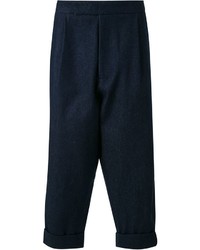 J.W.Anderson Front Pleat Cropped Trousers