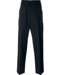 Lemaire Pleated Straight Leg Trousers