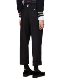 Thom Browne Navy Beltloop Trousers
