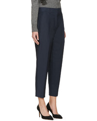 3.1 Phillip Lim Navy Carrot Trousers