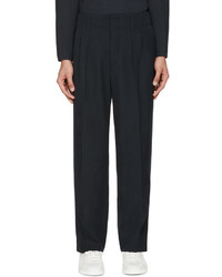 Lemaire Navy Carrot Trousers