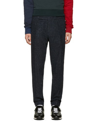 Carven Navy Cropped Trousers