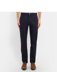 Dunhill Slim Fit Brushed Cotton Twill Trousers