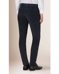 Burberry Slim Fit Corduroy Trousers