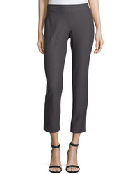 Eileen Fisher Stretch Crepe Ankle Pants Petite