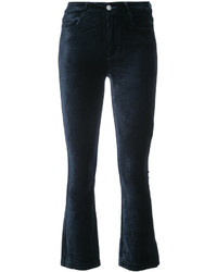 Paige Velvety Cropped Trousers