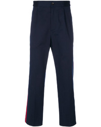 Gucci Web Trimmed Trousers