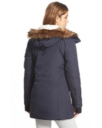 S13/Nyc Arctic Faux Fur Trim Down Feather Fill Parka