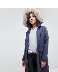 Asos Tall Asos Design Tall Luxe Parka With Faux