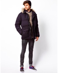 Asos Quilted Arctic Parka