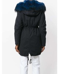 History Repeats Detachable Collar Parka Coat