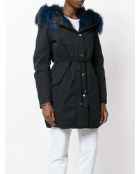 History Repeats Detachable Collar Parka Coat