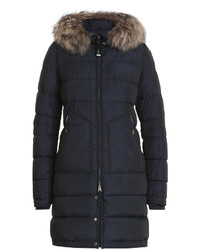 Parajumpers Down Parka With Fur Trimmed Hood