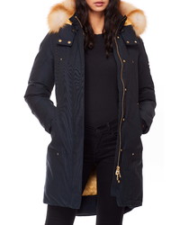 Moose Knuckles Grand Metis Down Parka With Genuine Fox