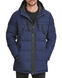 Marc New York Holden Water Resistant Down Feather Fill Quilted Coat