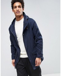 Selected Homme Parka With Drawstring Waistband