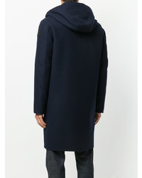 Moncler Hooded Button Coat