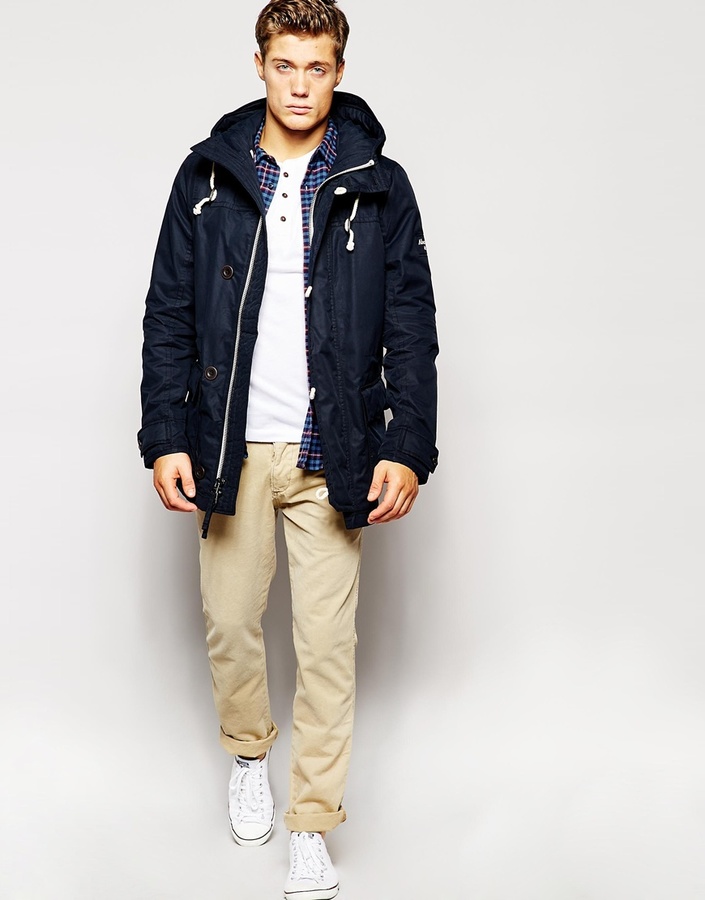 Abercrombie & Fitch Hooded Parka, $342 | Asos | Lookastic