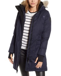NOBIS Meredith Hooded Down Parka With Genuine Coyote