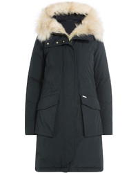 Woolrich Military Eskimo Down Parka With Fur Trimmed Hood