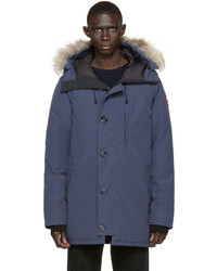 Canada Goose Navy Down And Fur Spirit Chateau Parka