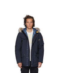 Parajumpers Navy Down Masterpiece Masterlight Right Hand Jacket