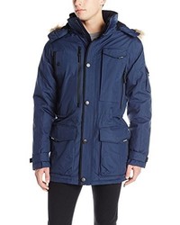 Noize Gabriel Parka With Removable Hood And Fur