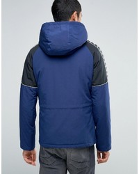 Kappa Parka With Contrast Taping