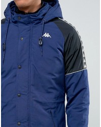 Kappa Parka With Contrast Taping