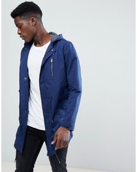 Selected Homme Parka With Drawstring Waist