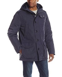 Tommy Hilfiger Poly Twill Full Length Hooded Parka