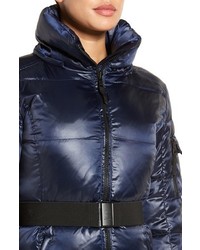 S13/Nyc Powder Belted Down Feather Fill Parka