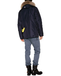 Parajumpers Right Hand Down Parka In Navy