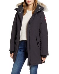 Canada Goose Rosemont Arctic Tech 625 Fill Power Down Parka With Genuine Coyote