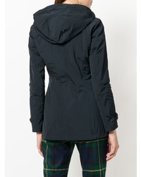 Woolrich Slim Fit Hooded Raincoat