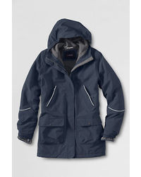 Lands' End Squall Parka Red