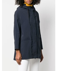 Herno Zip Up Hooded Raincoat