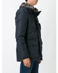 Peuterey Zipped Hooded Coat