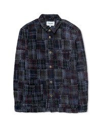 Corridor Deadstock Patchwork Flannel Button Up Shirt