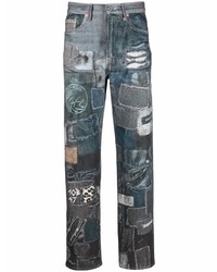 Doublet Patch Detail Denim Jeans