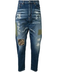 Junya Watanabe MAN Patchwork Distressed Jeans
