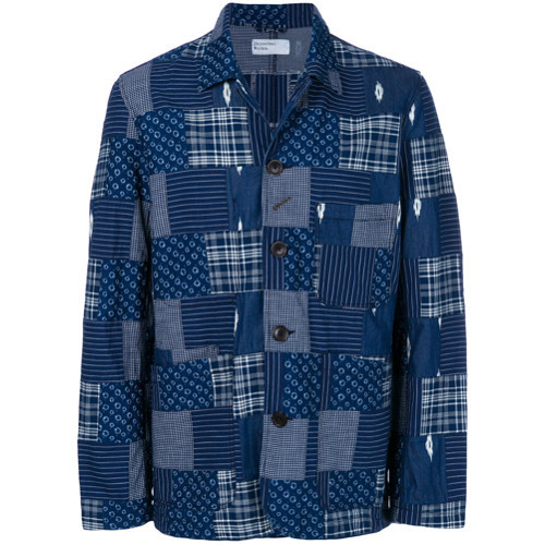 Universal Works Bakers Patchwork Jacket, $190 | farfetch.com 