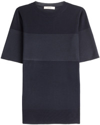 Celine Cline Wool And Silk Patchwork Top