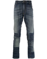 Diesel Patch Detail Slim Jeans